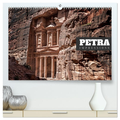 Petra Impressions (High Quality Premium Wall Calendar 2026 DIN A2 landscape),CALVENDO 12 Month Wall Calendar