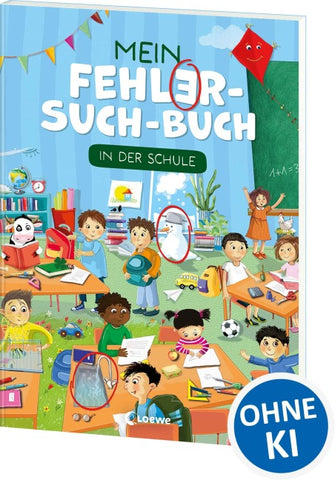 Mein Fehler-Such-Buch - In der Schule