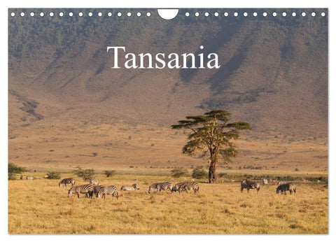 Tansania (Wandkalender 2027 DIN A4 quer), CALVENDO Monatskalender