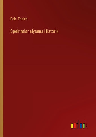 Spektralanalysens Historik