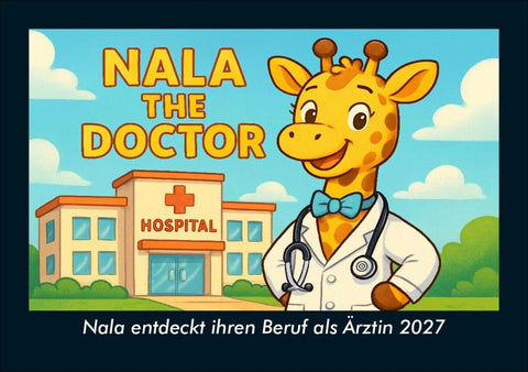 Nala entdeckt ihren Beruf als Ärztin 2027 Fotokalender DIN A5