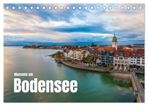 Momente am Bodensee (Tischkalender 2026 DIN A5 quer), CALVENDO Monatskalender