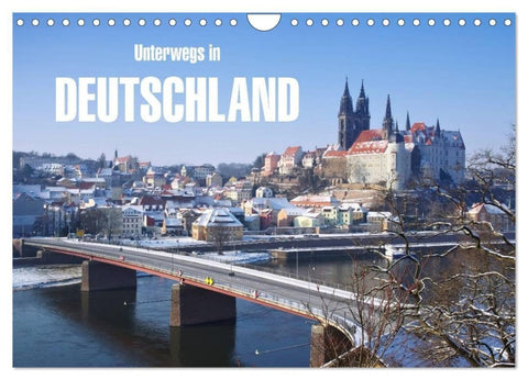 Unterwegs in Deutschland (Wandkalender 2027 DIN A4 quer), CALVENDO Monatskalender