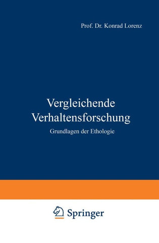 Vergleichende Verhaltensforschung