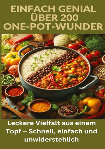 Einfach genial: über 200 One-Pot-Wunder: Einfach genial: Das One-Pot-Kochbuch – Über 200 Rezepte für unkomplizierte Gerichte aus einem Topf