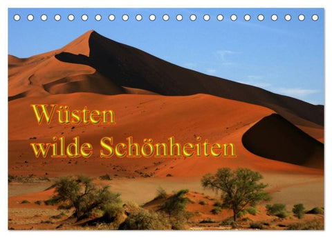 Wüsten, wilde Schönheiten (Tischkalender 2027 DIN A5 quer), CALVENDO Monatskalender