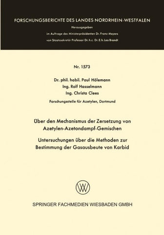 Über den Mechanismus der Zersetzung von Azetylen-Azetondampf-Gemischen