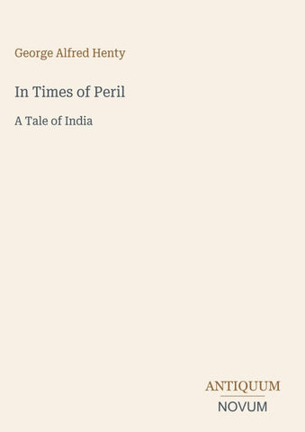 In Times of Peril