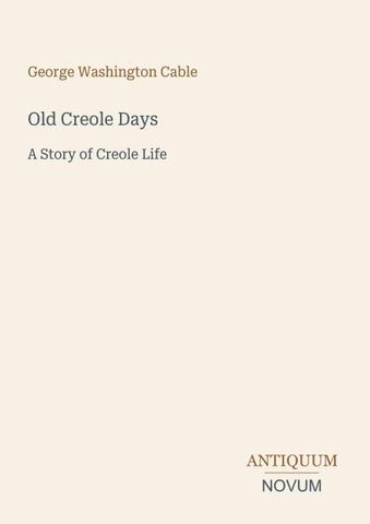 Old Creole Days