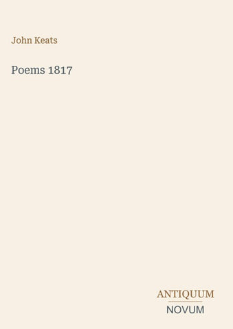 Poems 1817