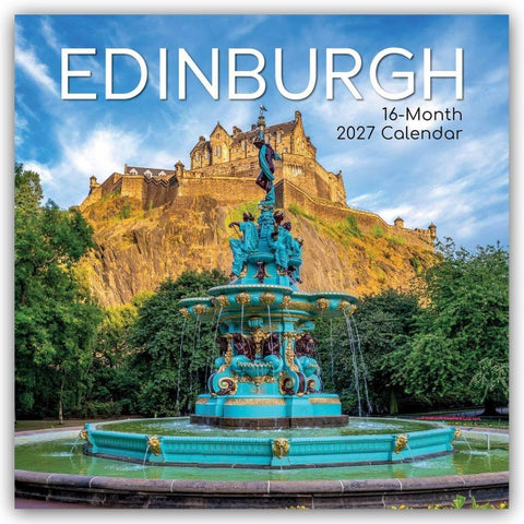 Edinburgh 2027 – 16-Monatskalender