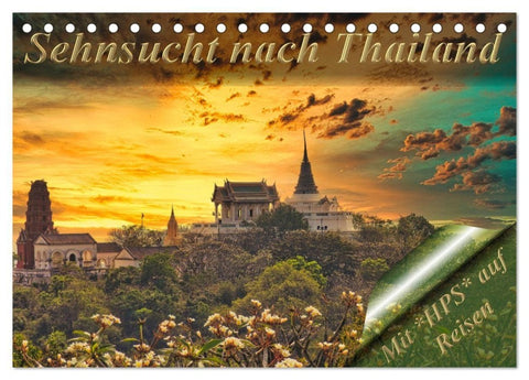 Sehnsucht nach Thailand (Tischkalender 2027 DIN A5 quer), CALVENDO Monatskalender