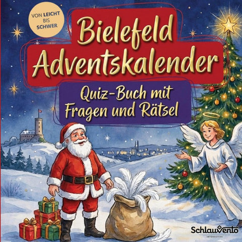 Bielefeld-Adventskalender: Quiz-Buch mit Fragen und Rätsel