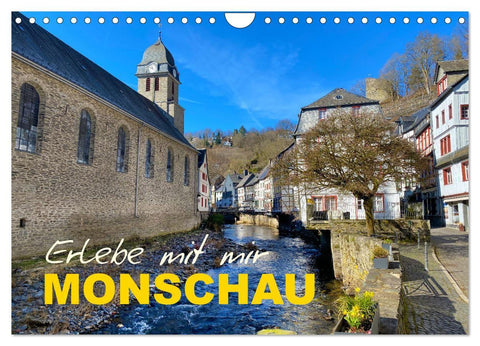 Erlebe mit mir Monschau (Wandkalender 2027 DIN A4 quer), CALVENDO Monatskalender