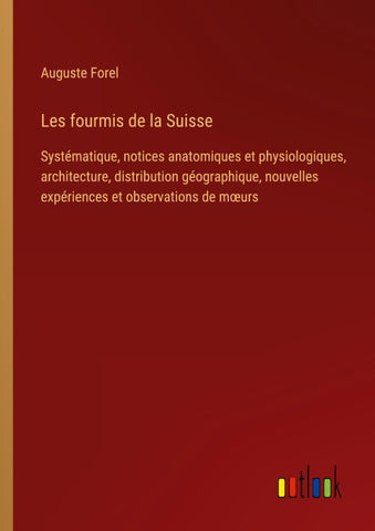 Les fourmis de la Suisse