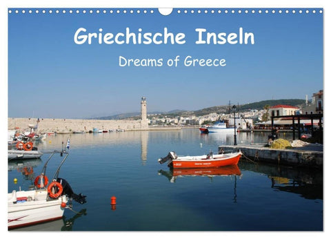 Griechische Inseln (Wandkalender 2027 DIN A3 quer), CALVENDO Monatskalender