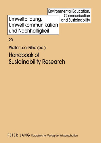 Handbook of Sustainability Research