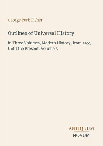Outlines of Universal History