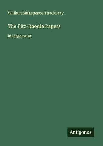 The Fitz-Boodle Papers