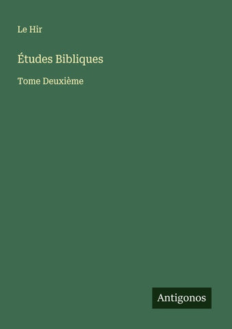 Études Bibliques