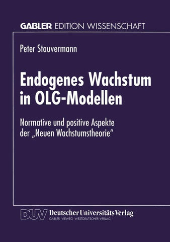 Endogenes Wachstum in OLG-Modellen