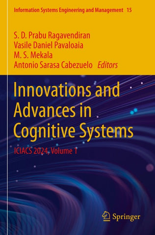 Innovations and Advances in Cognitive Systems