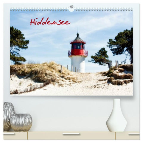 Insel Hiddensee (hochwertiger Premium Wandkalender 2026 DIN A2 quer), Kunstdruck in Hochglanz