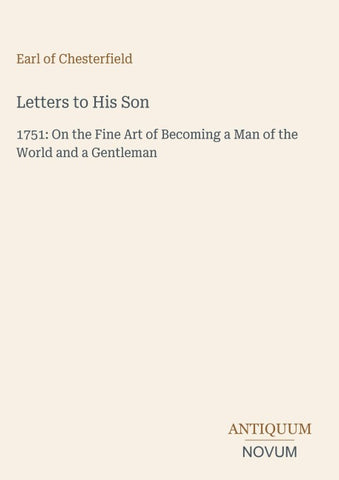Letters to His Son