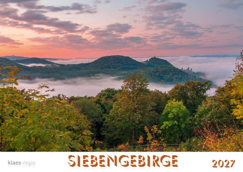 Siebengebirge 2027 Bildkalender A4 quer, spiralgebunden
