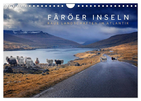 Färöer Inseln - Raue Landschaften im Atlantik (Wandkalender 2027 DIN A4 quer), CALVENDO Monatskalender