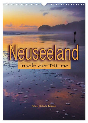 Neuseeland, Inseln der Träume (Wandkalender 2027 DIN A3 hoch), CALVENDO Monatskalender