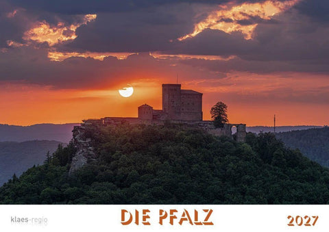 Die Pfalz 2027 Bildkalender A4 quer, spiralgebunden