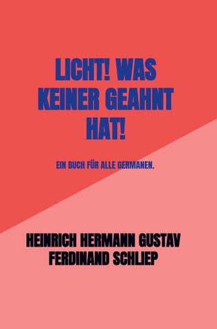 Licht! Was keiner geahnt hat!