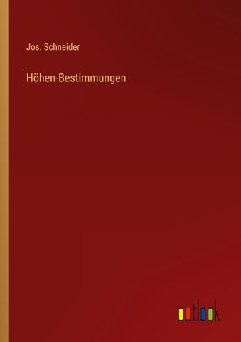 Höhen-Bestimmungen