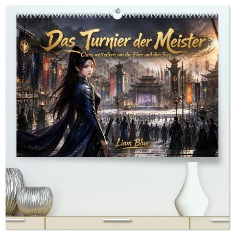 Das Turnier der Meister (hochwertiger Premium Wandkalender 2027 DIN A2 quer), Kunstdruck in Hochglanz