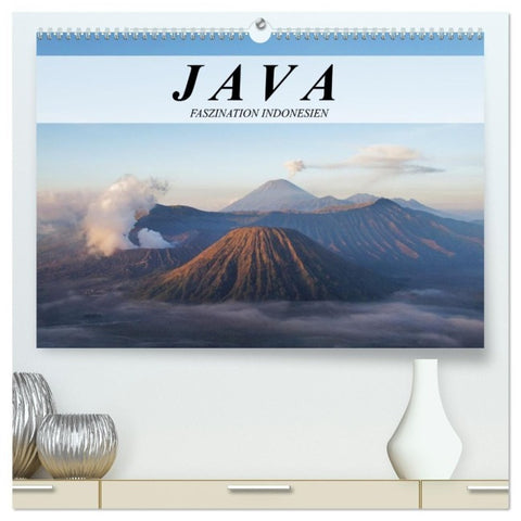 Java - Faszination Indonesien (hochwertiger Premium Wandkalender 2027 DIN A2 quer), Kunstdruck in Hochglanz