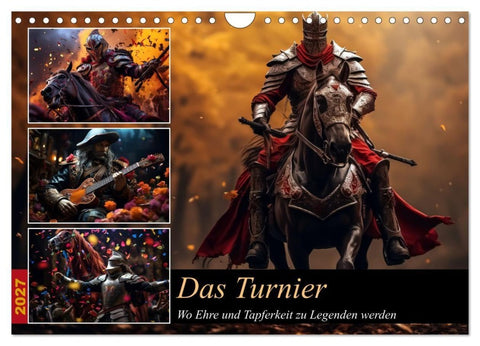 Das Turnier (Wandkalender 2027 DIN A4 quer), CALVENDO Monatskalender