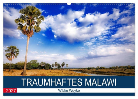 Traumhaftes Malawi (Wandkalender 2027 DIN A2 quer), CALVENDO Monatskalender