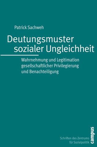 Deutungsmuster sozialer Ungleichheit
