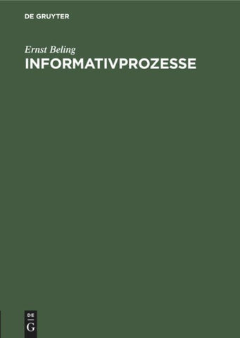 Informativprozesse