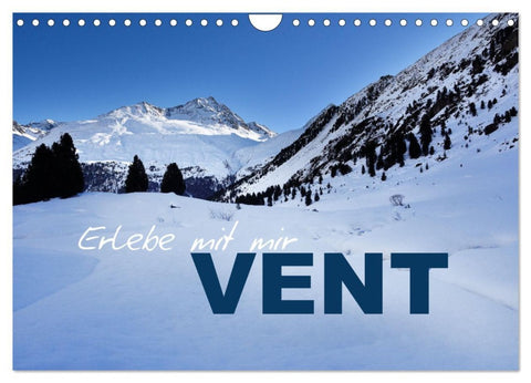 Erlebe mit mir Vent (Wandkalender 2026 DIN A4 quer), CALVENDO Monatskalender