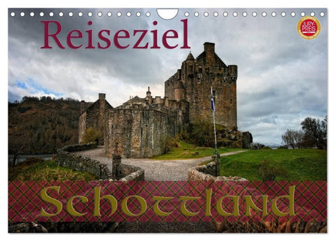 Reiseziel Schottland (Wandkalender 2026 DIN A4 quer), CALVENDO Monatskalender