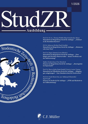 StudZR Ausbildung 1/2026