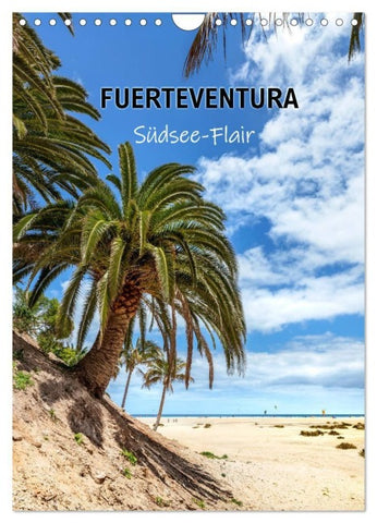 FUERTEVENTURA Südsee-Flair (Wandkalender 2027 DIN A4 hoch), CALVENDO Monatskalender