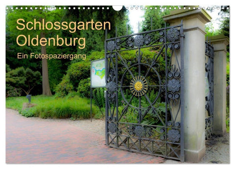 Schlossgarten Oldenburg. Ein Fotospaziergang (Wandkalender 2027 DIN A3 quer), CALVENDO Monatskalender