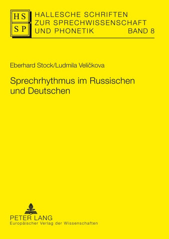 Sprechrhythmus im Russischen und Deutschen