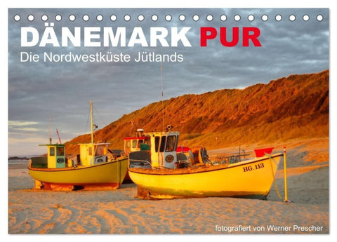 Dänemark Pur (Tischkalender 2027 DIN A5 quer), CALVENDO Monatskalender