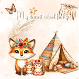 My Favorite School Friends - Boho Forest Animals