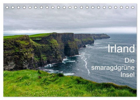 Irland - Die smaragdgrüne Insel (Tischkalender 2027 DIN A5 quer), CALVENDO Monatskalender