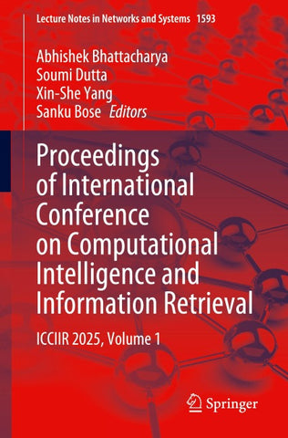 Proceedings of International Conference on Computational Intelligence and Information Retrieval